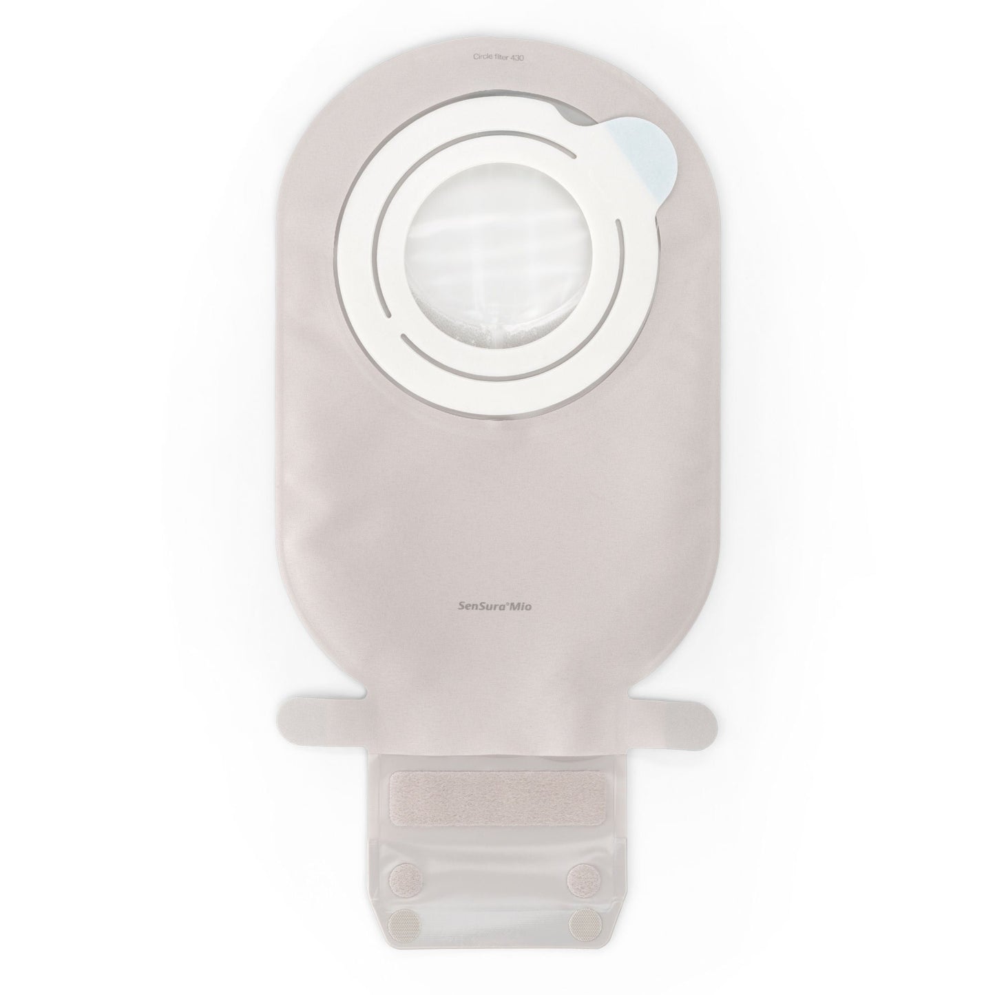 POUCH, OST DRN MIO 2PC FLX WD OUTLT MAX CLR 50MM (10/BX)