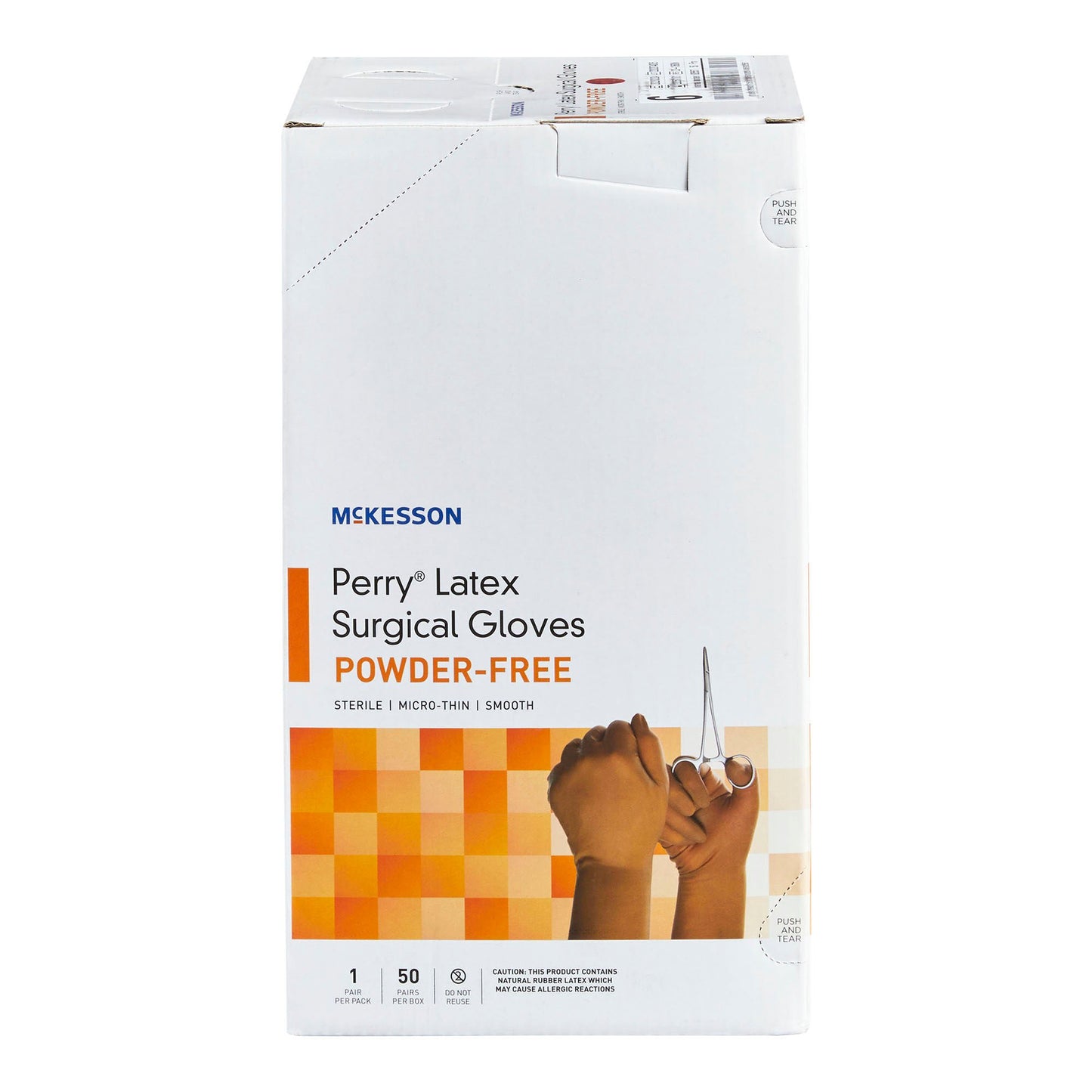 GLOVE, SURG LTX 6.0 STR2 SMTH MICROTHIN (50PR/BX 4BX/CS)