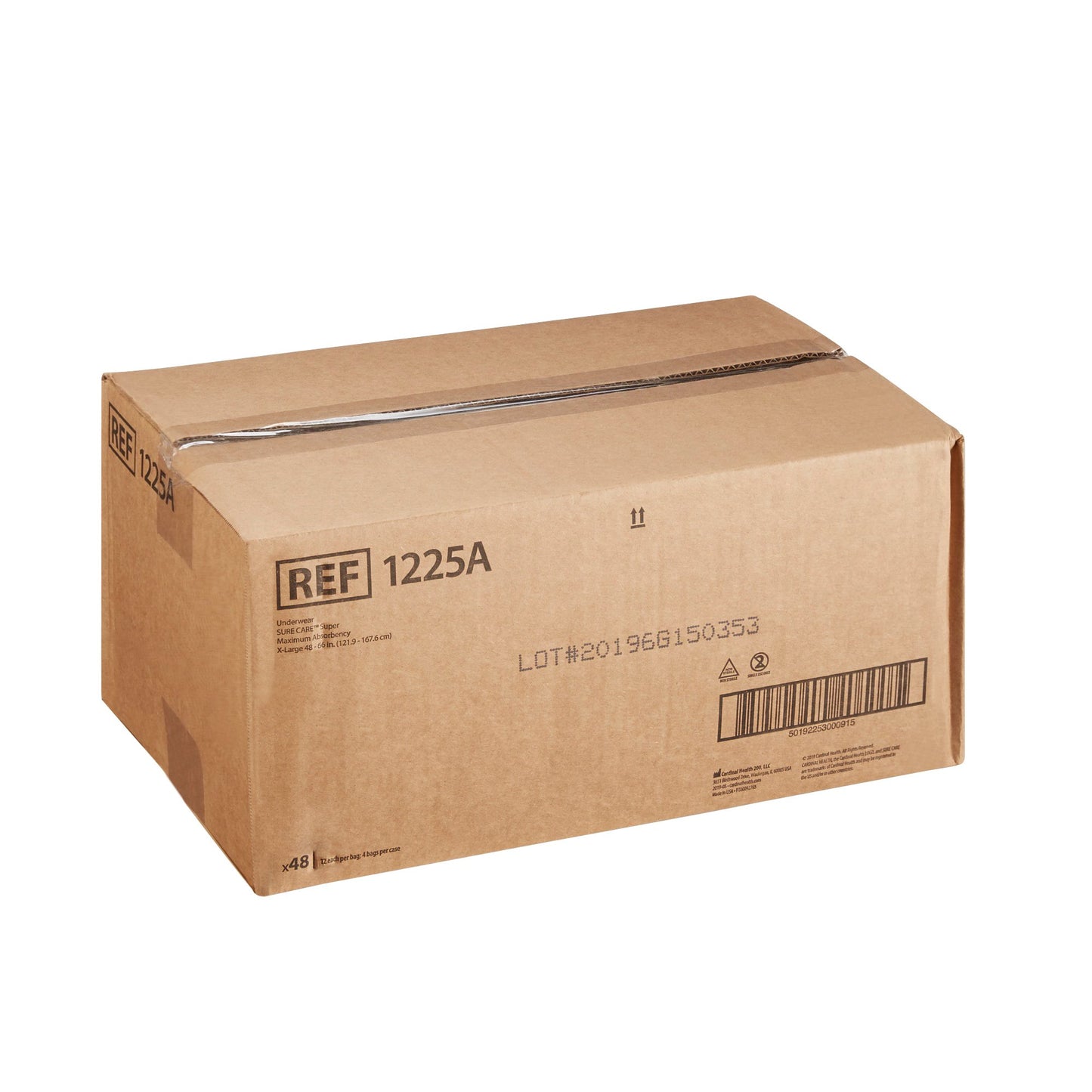 UNDERWEAR, SURECARE XLG 48"-66" (12/BG 4BG/CS) KENICO