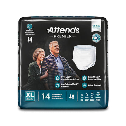 UNDERWEAR, PREMIER ATTENDS XLG(14/BG 4BG/CS)