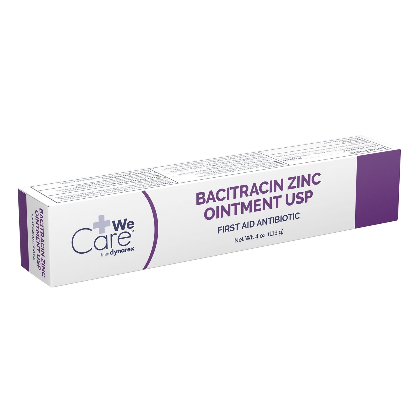 BACITRACIN+ZINC, OINT 4OZ (72/CS)
