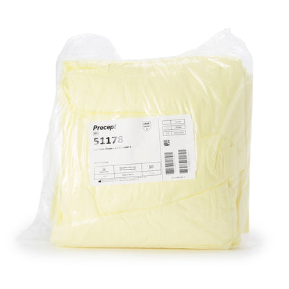 GOWN, ISO PREM YLW XLG (10/BG 10BG/CS)