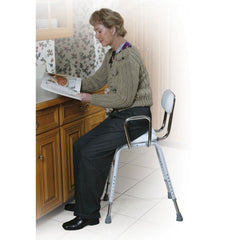 STOOL, ALL PURP ADJ ARMS