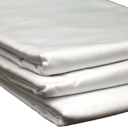 SHEET FITTED KNIT WHITE 36X84 19OZ 5DZ/BALE #103394