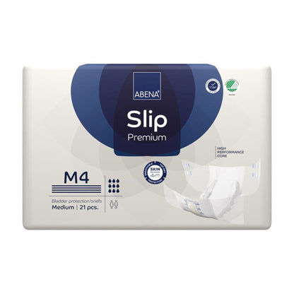 BRIEF, INCONT ABENA SLIP PREM ADLT M4 MED (21/PK 4PK/CS)