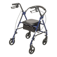 WALKER, ROLLATOR KD STEEL 6" BLU