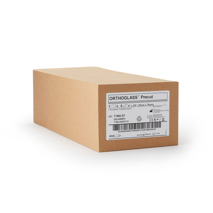 SPLINT, FIBERGLASS ORTHOGLASS PRECUT 4"X30" (5/BX)