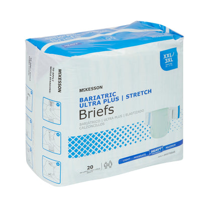 BRIEF, TAB CLSR ULTRA PLUS 2XLG 3XLG 58-77 (20/BG 4BG/CS)