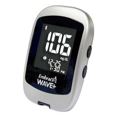 METER, BLOOD GLUCOSE EMBRACEWAVE+
