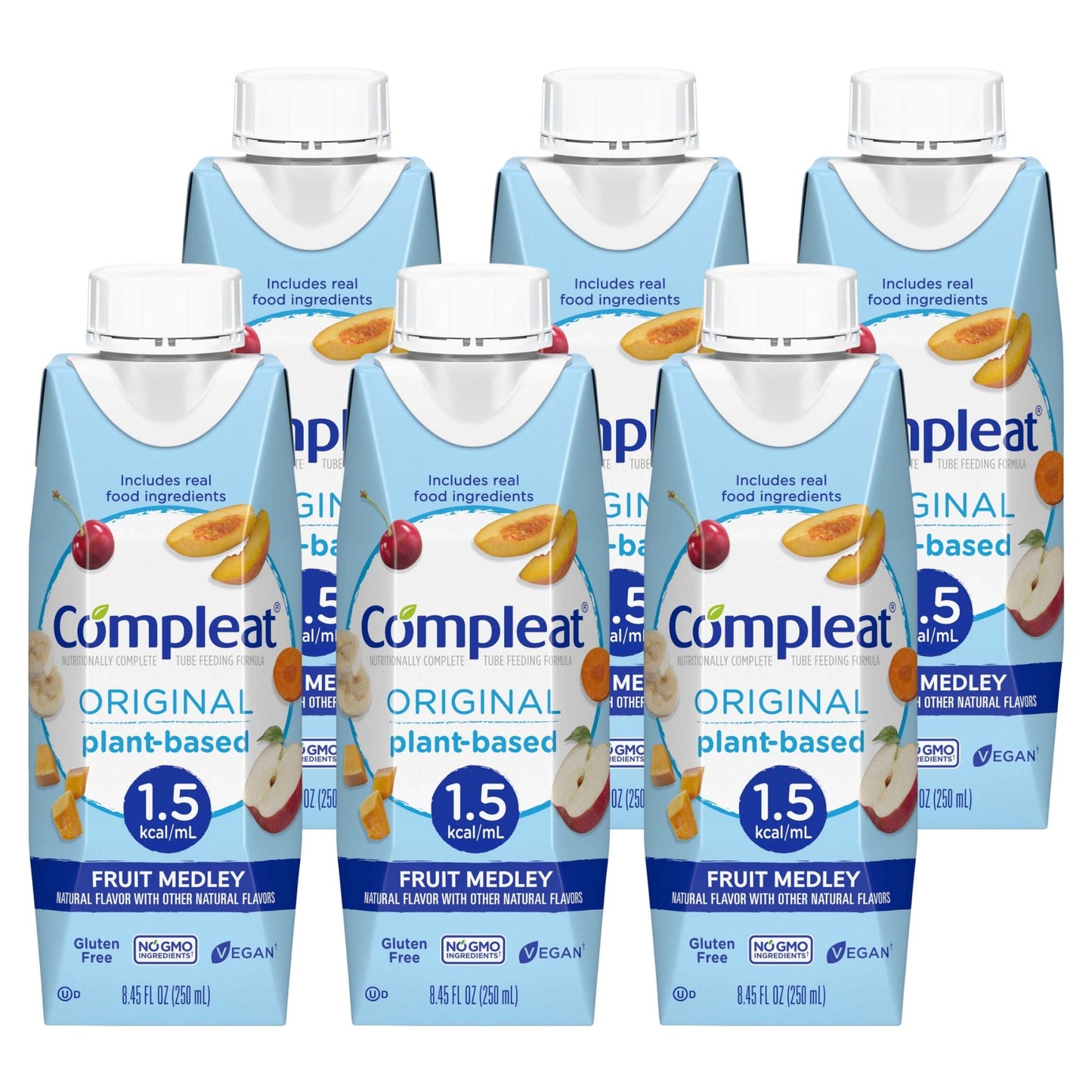 COMPLEAT, ORIGINAL 1.5 FRUIT MEDLEY 250ML (24/CS)