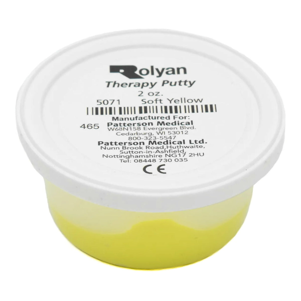 PUTTY THERAPY 2OZ SFT YLW BK5071