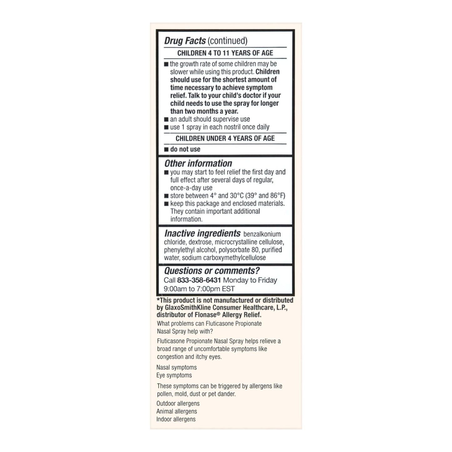ALLERGY RELIEF, SPR NASAL FT 24HR1 44 SPRAY METERED