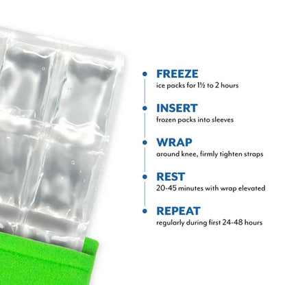 KNEE WRAP, COLD THERAPY LG (1/PK)