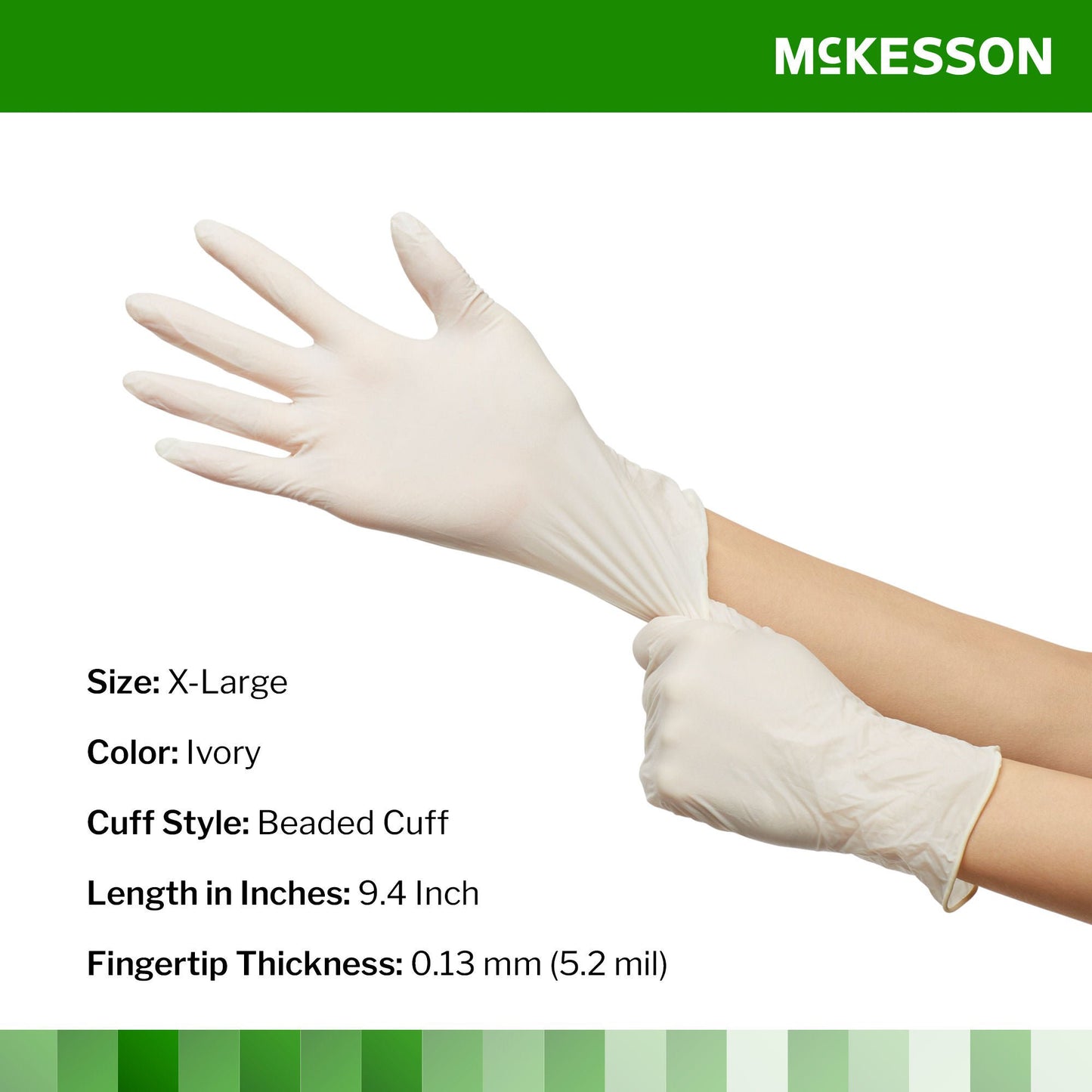GLOVE, EXAM LTX XL N/S POLYMER(100/BX 10BX/CS)