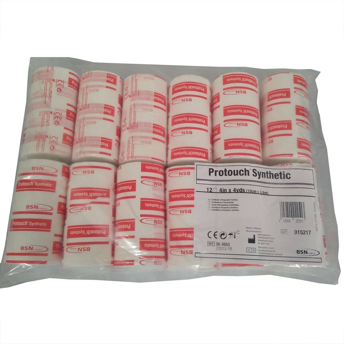 PADDING, CAST SYN PROTOUCH 4"X4YDS (12/PK)