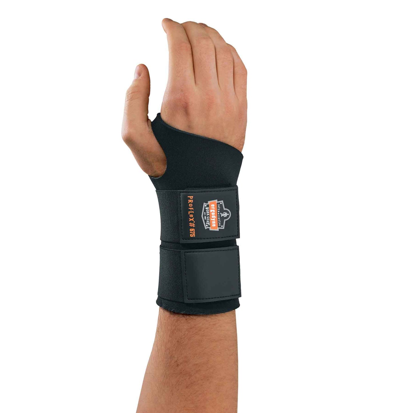 WRIST SUPPORT, AMBIDEXTROUS PROFLEX 675 DBL STRAP LG