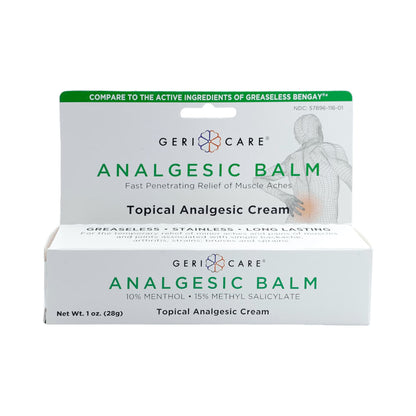 CREAM, ANALGESIC RUB GREASELESS 1OZ (6/CS)