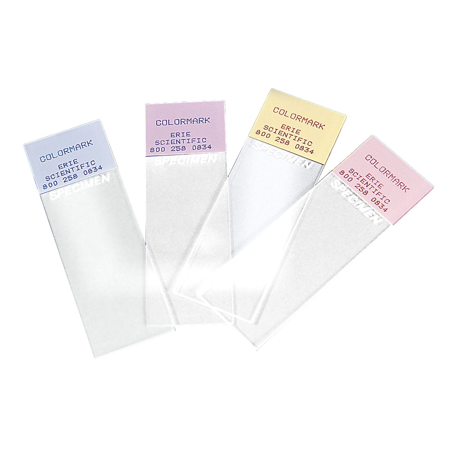 SLIDE, COLORMARK WHT 25X75 (144/GR 10GR/CS)