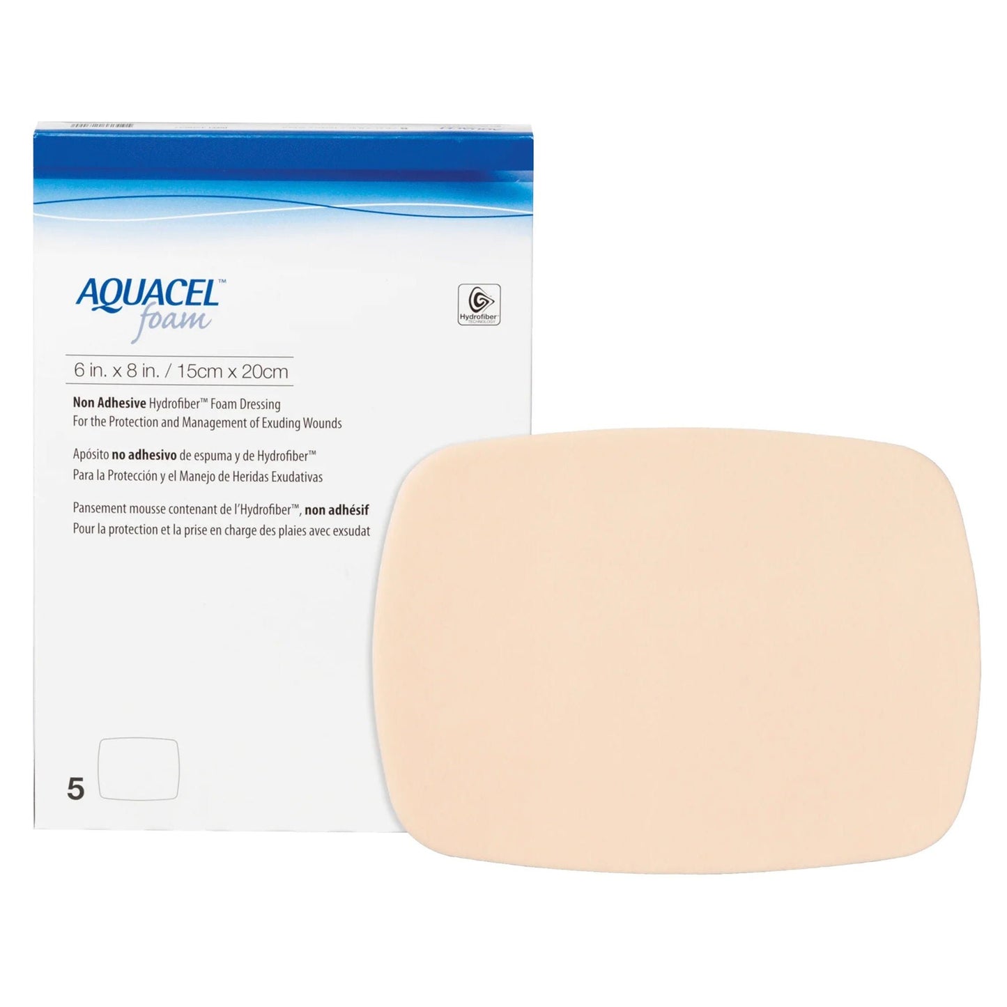 DRESSING, WND AQUACEL N/ADH FM6X8" (5/BX)