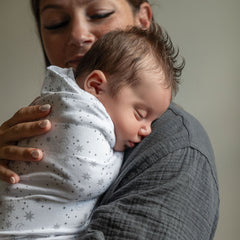 SWADDLE, SLEEPSACK GRY MOON SM(4/CS)