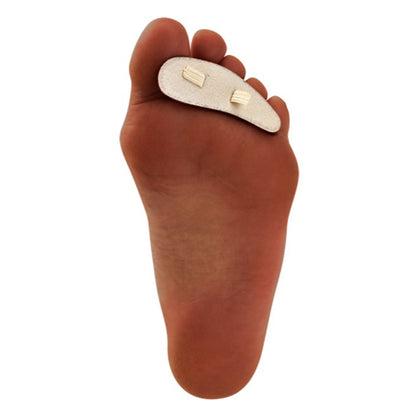 PAD, CREST HAMMER TOE SUEDE DELUXE LT LG (3/BG)