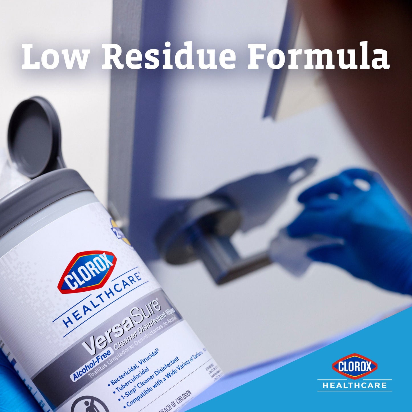 WIPE, DISINFECTANT VERSASURE ALCOHOL FREE (110/CT 2CT/CS)
