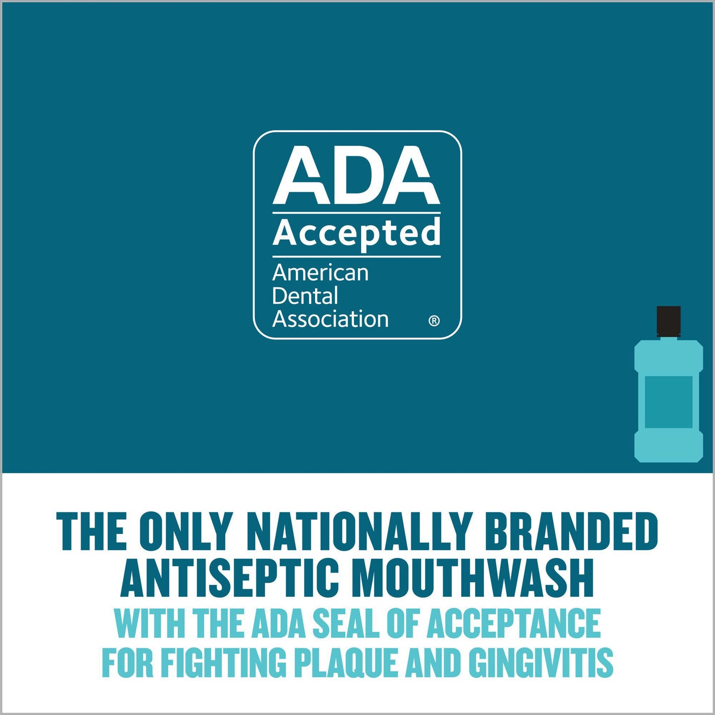 MOUTHWASH, COOLMINT LISTER 1.5L (6/CS)