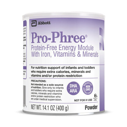 PRO-PHREE, PDR UNFLAV 14.1OZ (6/CS)
