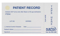 RECORD CARD, PATIENT DUAL (250/PK)