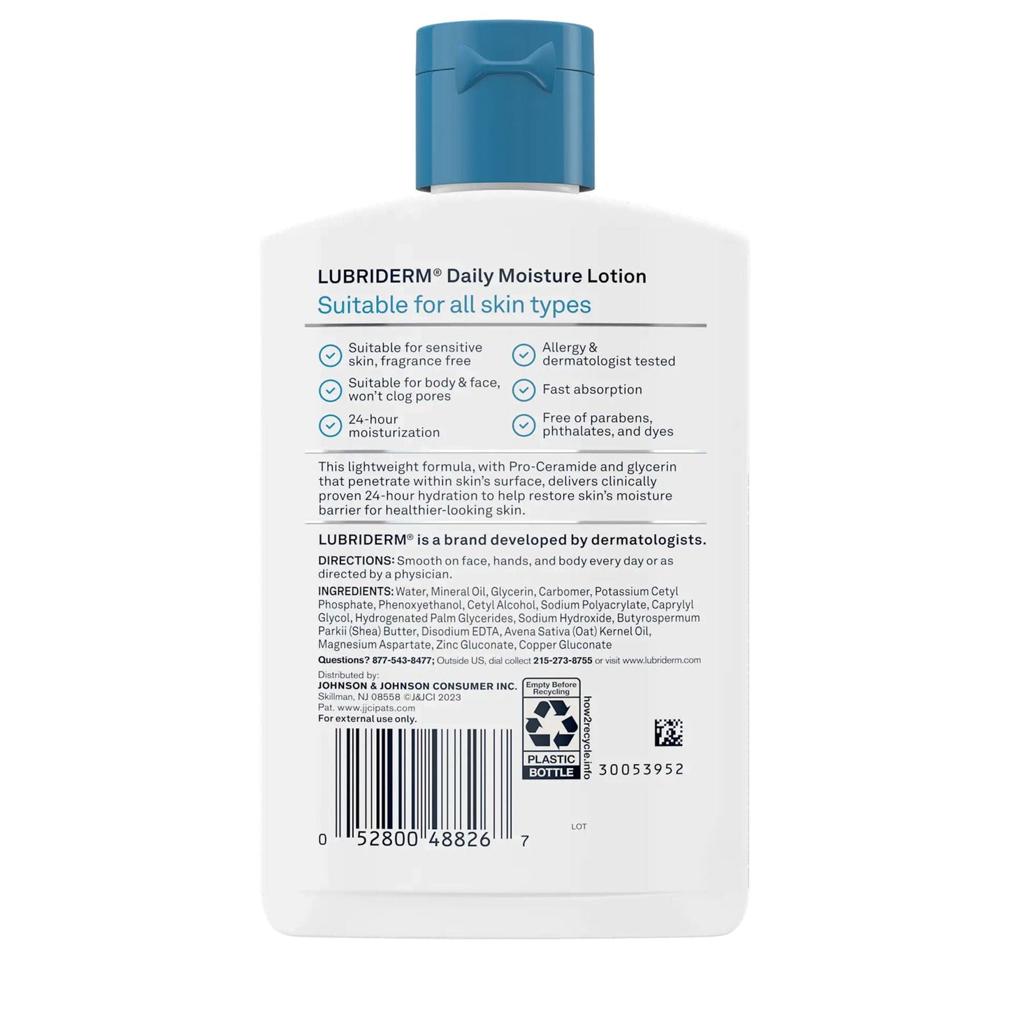 LUBRIDERM, LOT DAILY MOISTURE 16OZ