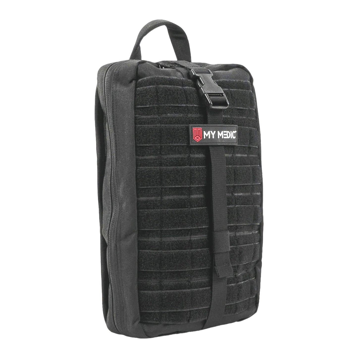 FIRST AID KIT, MYFAK LG PRO 200PC NYLON BAG BLK 14X8.75X6"