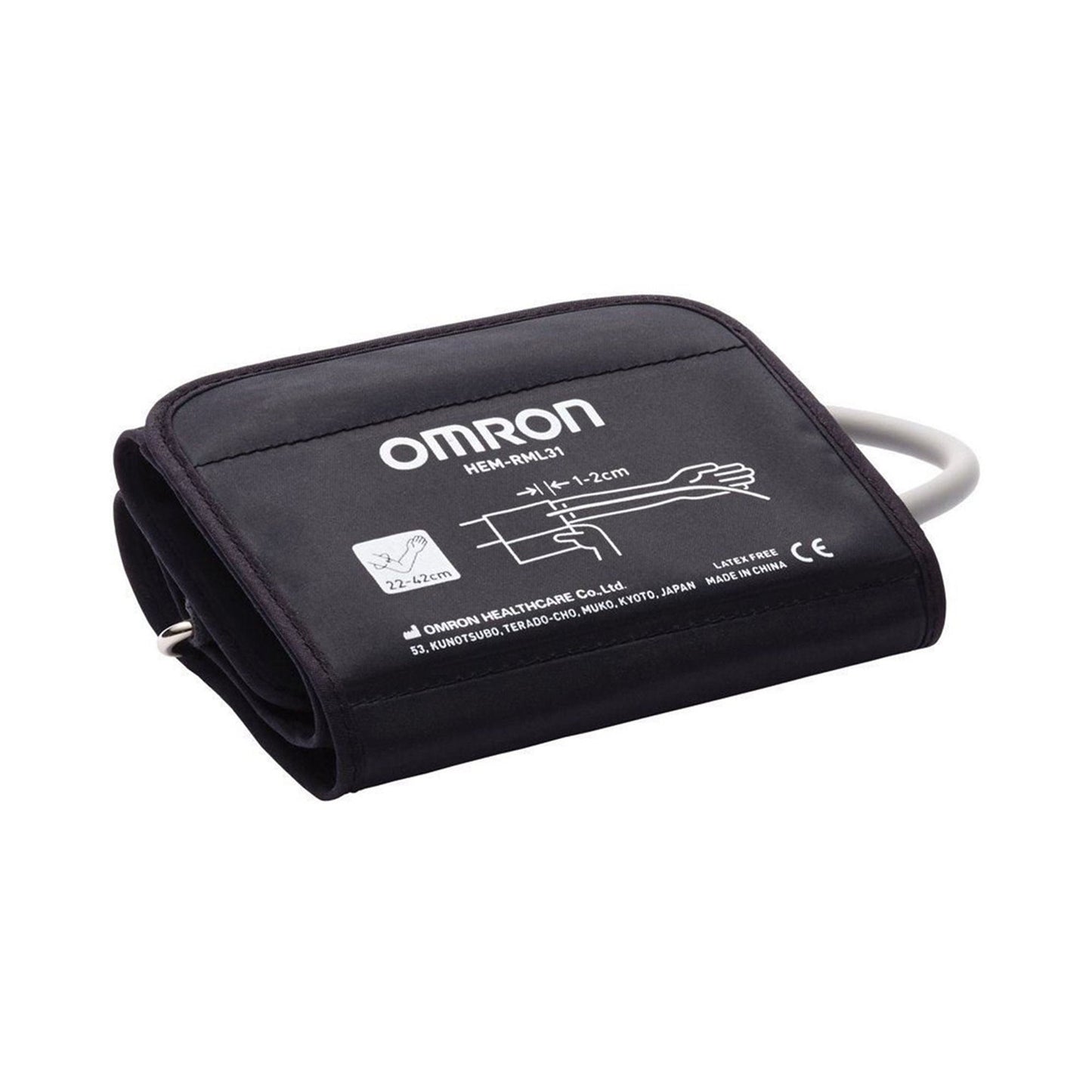 CUFF, RPLCMNT BLK D-RING BP710N/742N OMRON
