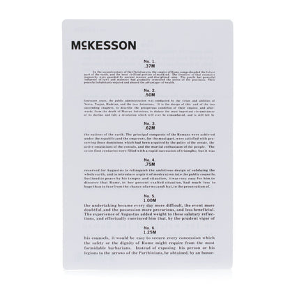 CHART, EYE TEST JAEGER LF 4 3/4"X7" (5/BG)