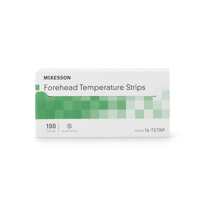 THERMOMETER, STRIP ADH SINGLE-USE (100/BX 24BX/CS)