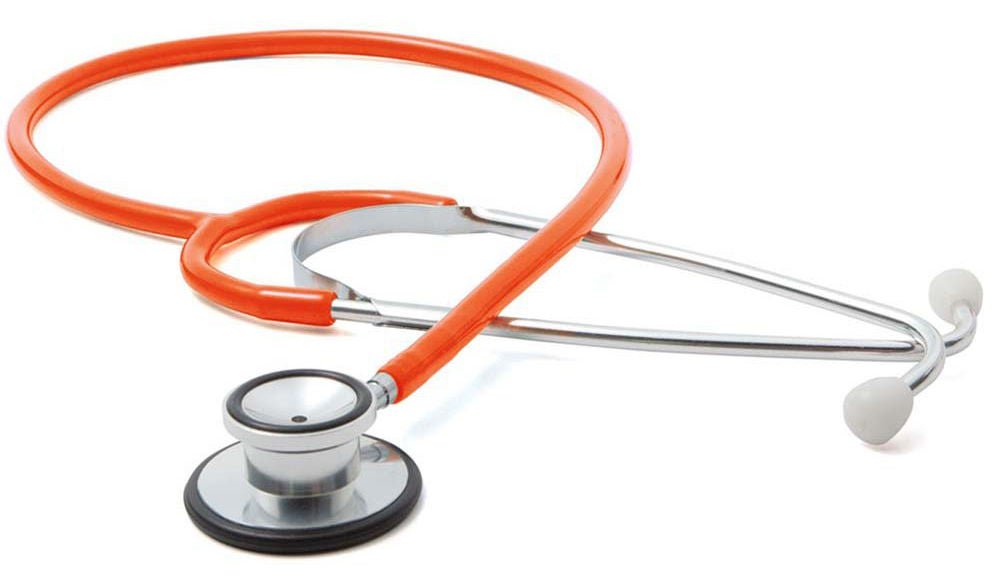 STETHOSCOPE, PROSCOPE DUAL HEAD NEON ORG