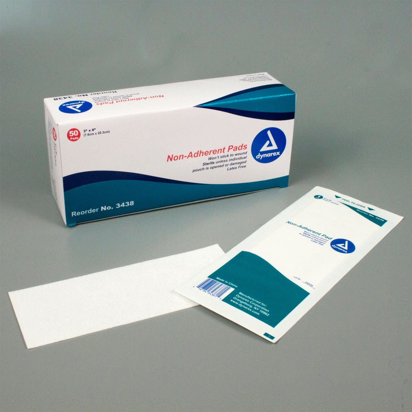 GAUZE, 3"X8" STR (12/BX)