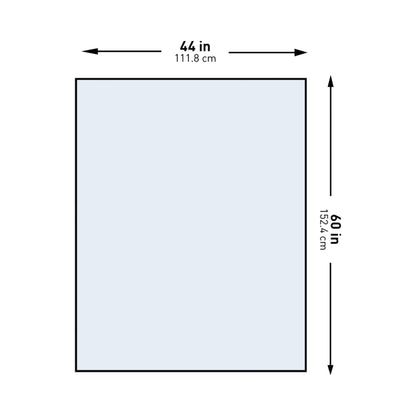 DRAPE, SURGICAL HALF DRAPE STR44"X60" (22/CS)