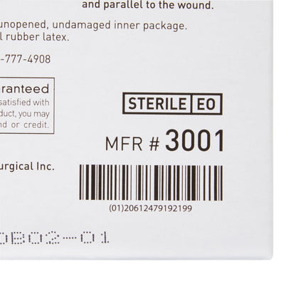 CLOSURE, SKIN FLEX LF TAN 1/4X3" (3/PK 50PK/BX 4BX/CS)