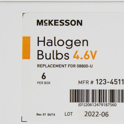 LAMP, F/08800 VAG ILLUM/ SIG/ANOSCOPES 4.6V (6/BX)