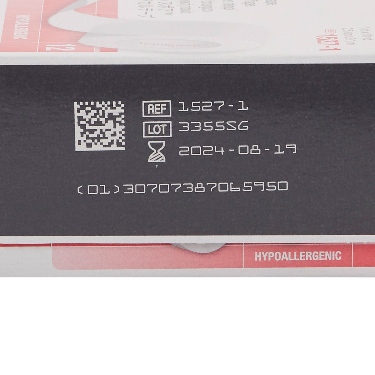TAPE, ADHSV TRANSPORE 1"X10YDS(12RL/BX) 3M