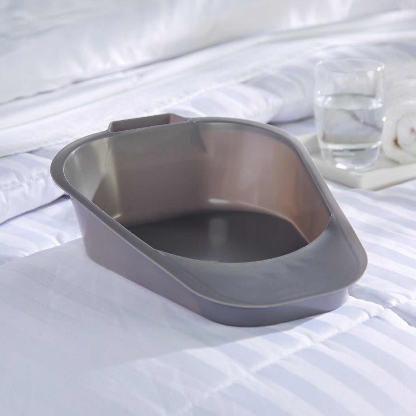 BEDPAN, FRACTURE GRAPHITE (50/CS)
