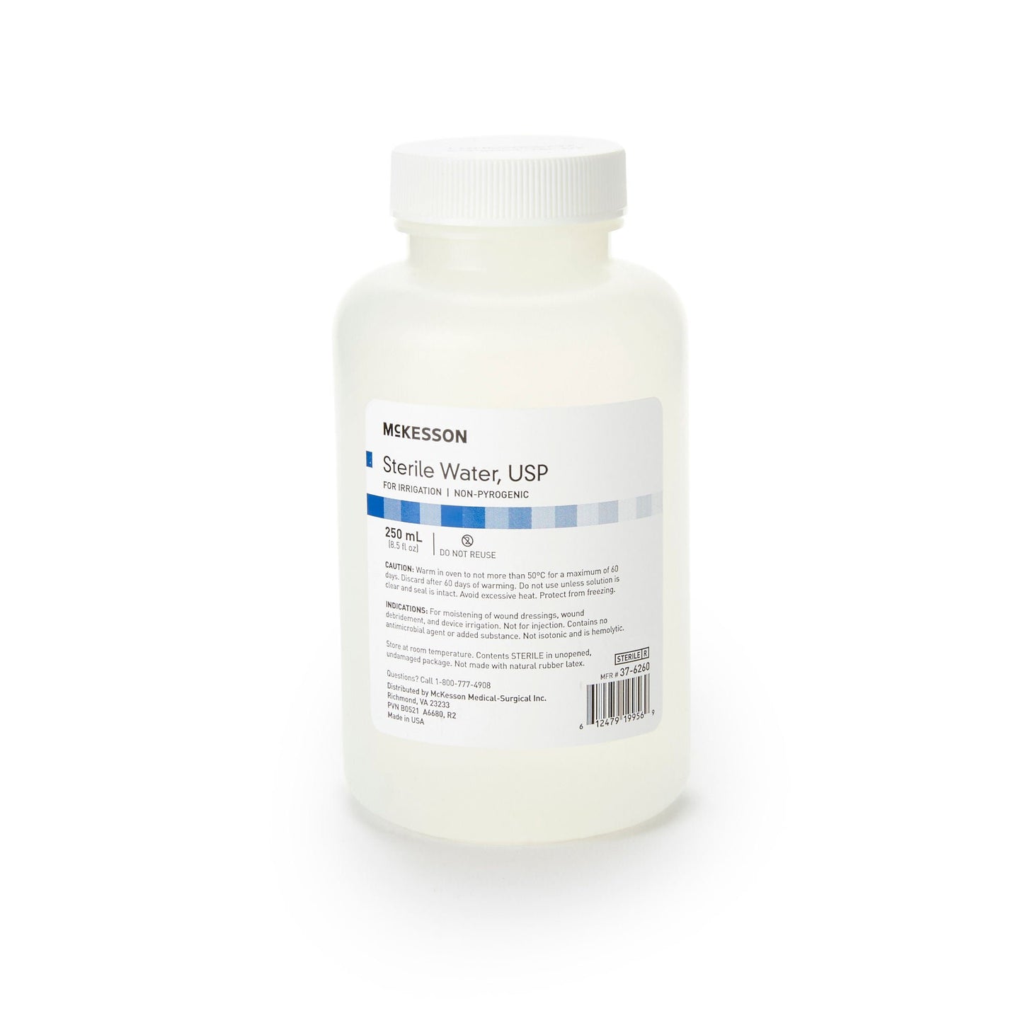 WATER, IRR SOL STR 250ML (24/CS) MGM37