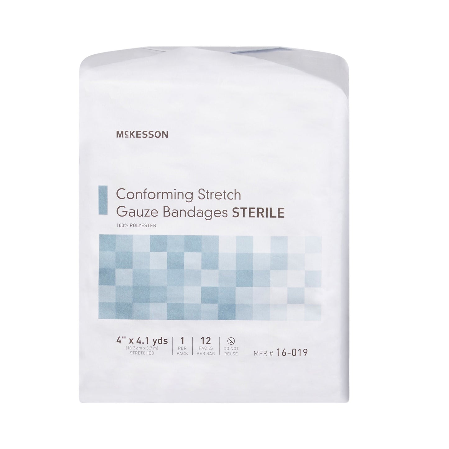 BANDAGE, CNFRM STR 4"X4.1YDS (RL 12RL/BG 8BG/CS)