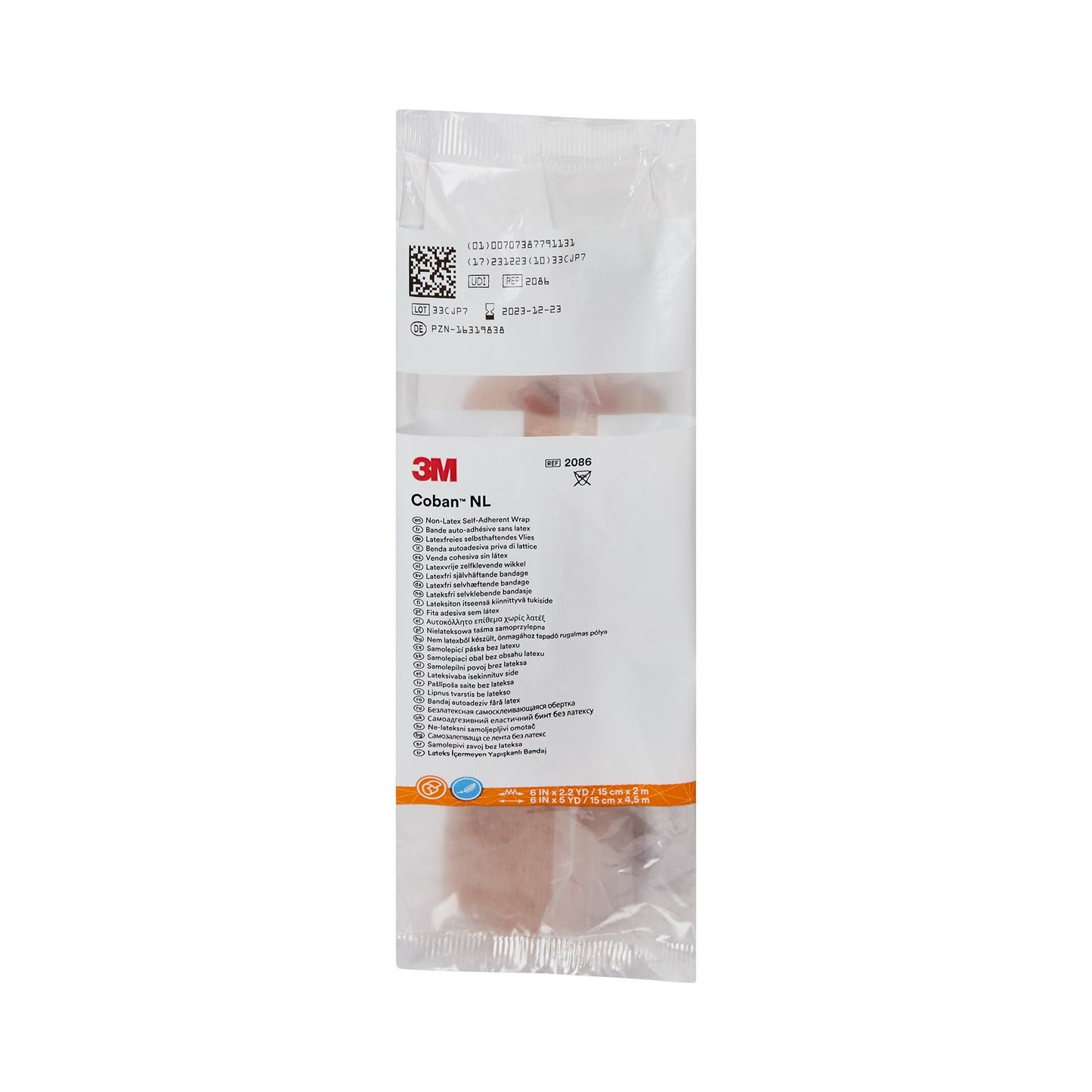 BANDAGE, COBAN LF 6"X5YDS (12RL/CS) 3M