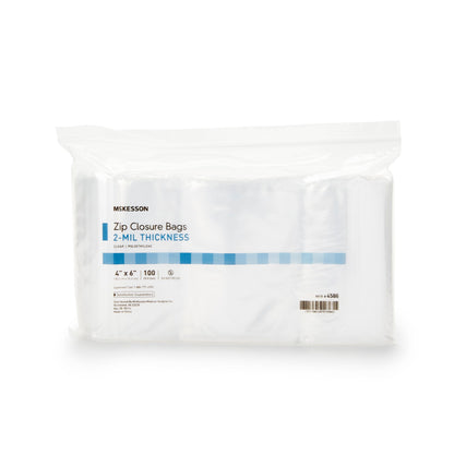 BAG, ZIP LOCK 4X6 (100/BG 10BG/BX 4BX/CS)