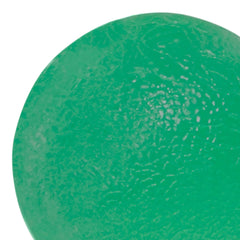 BALL, CANDO EXERCISE F/GRIP STRENGTH GRN