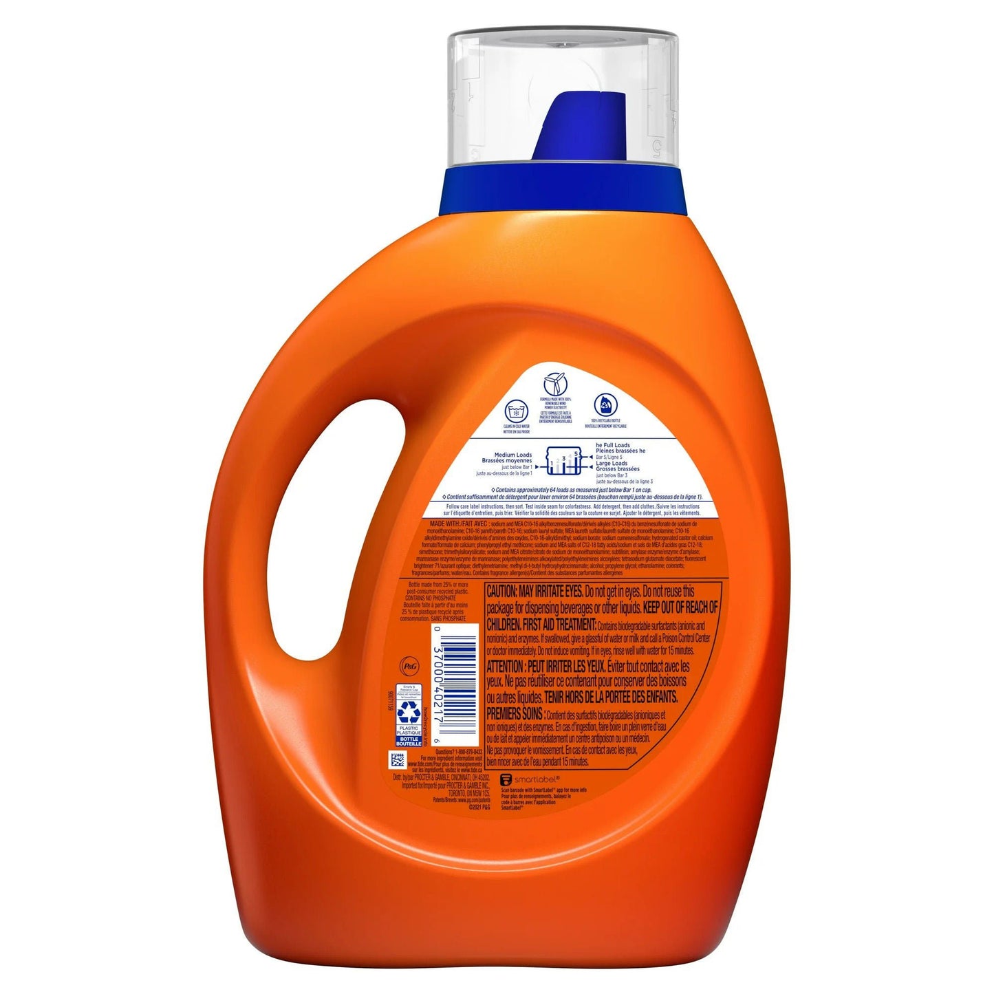 DETERGENT, TIDE LIQUID HE 80OZ(4/CS)