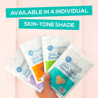 BANDAGE, SHADE SPOT ADH TRU-COLOUR BGE (50/PK 50PK/CS)