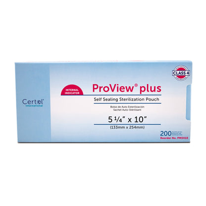 POUCH, PROVIEW + 5 1/4X10 (200/BX 6BX/CS) CERTOL