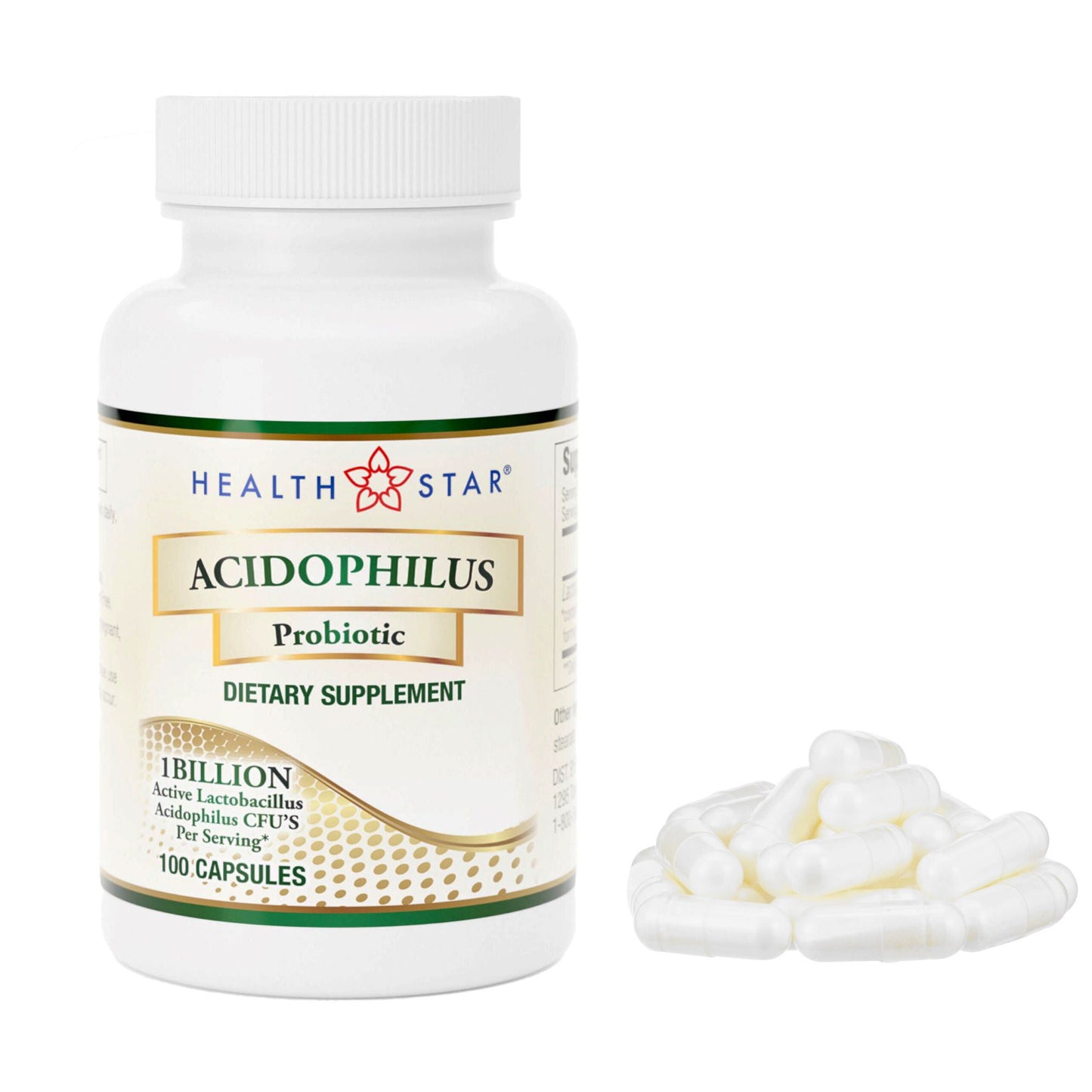 ACIDOPHILUS, CAP XS (100/BT 12BT/CS)